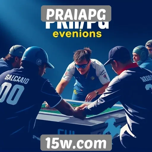 Eventos e torneios no PRAIAPG atraem jogadores